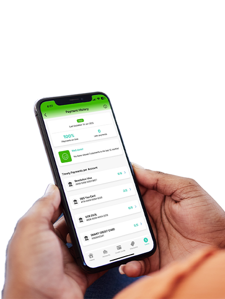 Dobin app view of a user's payment history.