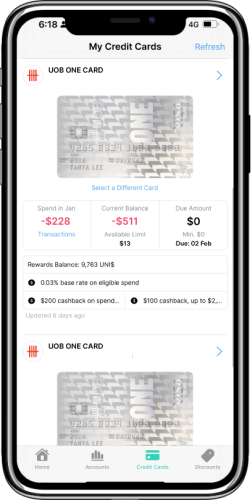 due date credit card reminder - Dobin
