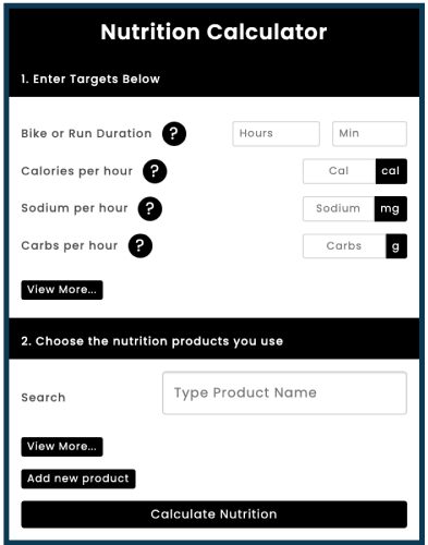 simply active nutrition calculator